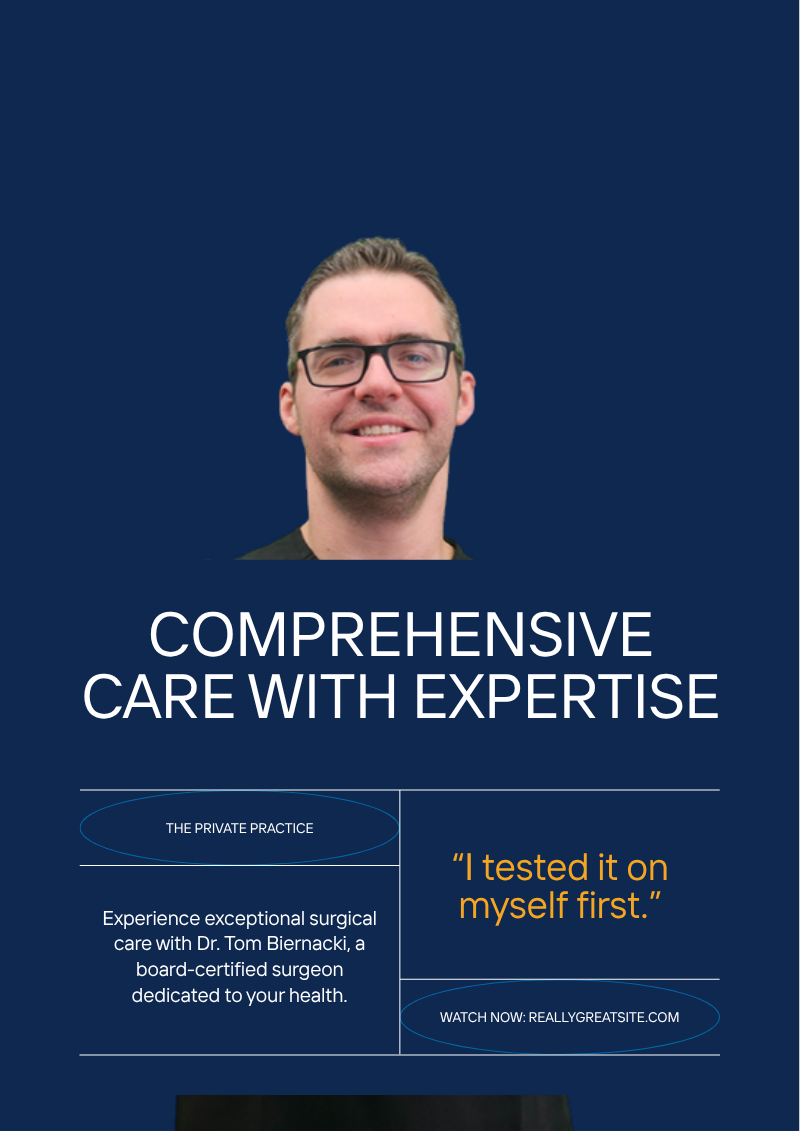 Dr. Tom Biernacki, DPM — Board-certified surgeon revealing what happens during surgery